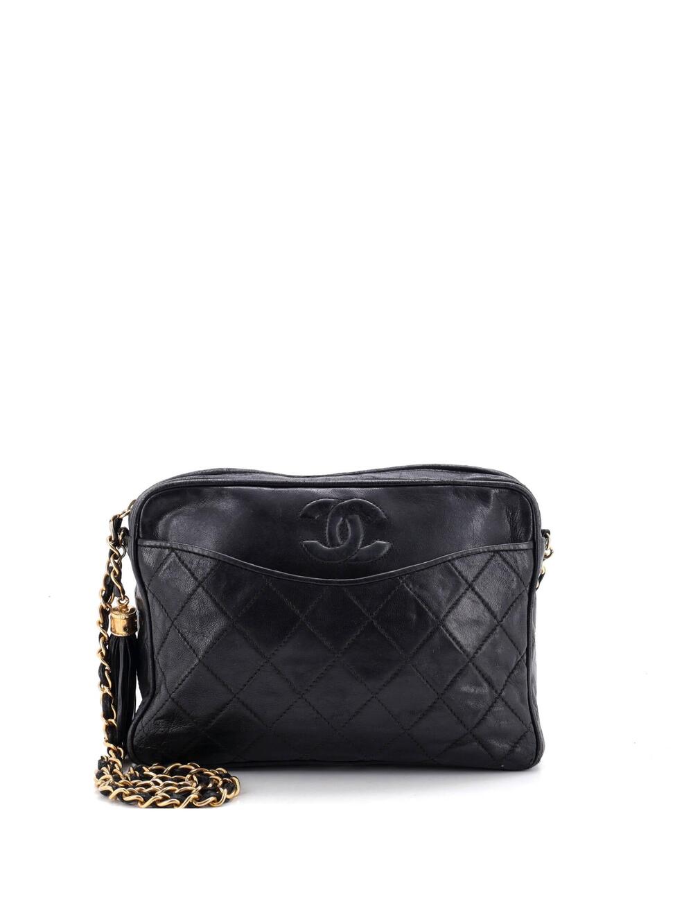 Chanel Vintage Camera Tassel Bag #335658C25B